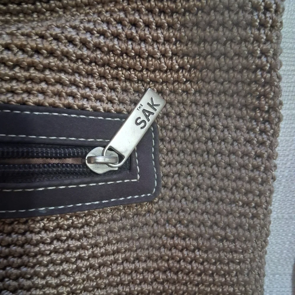 Stylish Tan and Sak Bag